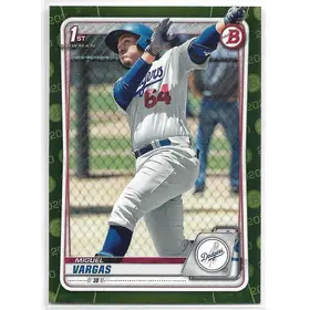 2020 Bowman Prospects Camo #BP-131 Miguel Vargas (1st)