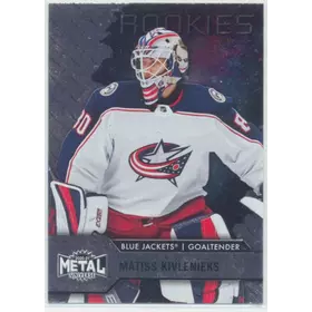 2020-21 SKYBOX METAL UNIVERSE - MATISS KIVLENIEKS #122 ROOKIE