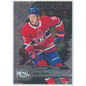 2020-21 SKYBOX METAL UNIVERSE - JAKE EVANS #131 ROOKIE