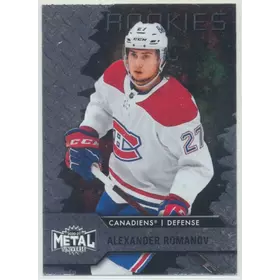 2020-21 SKYBOX METAL UNIVERSE - ALEXANDER ROMANOV #137 ROOKIE