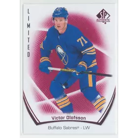 2021-22 SP AUTHENTIC - VICTOR OLOFSSON #64 LIMITED RED