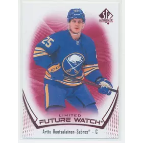 2021-22 SP AUTHENTIC - ARTTU RUOTSALAINEN #139 FUTURE WATCH LIMITED RED