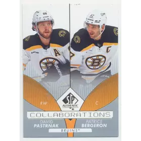 2022-23 SP AUTHENTIC - DAVID PASTRNAK/PATRICE BERGERON #C-7 COLLABORATIONS