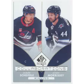 2022-23 SP AUTHENTIC - MARK SCHEIFELE/JOSH MORRISSEY #C-8 COLLABORATIONS