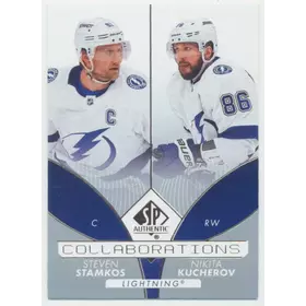 2022-23 SP AUTHENTIC - STEVEN STAMKOS/NIKITA KUCHEROV #C-16 COLLABORATIONS