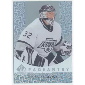 2022-23 SP AUTHENTIC - JONATHAN QUICK #P-17 PAGEANTRY