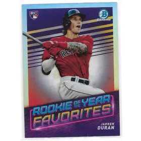 2022 Bowman Chrome Rookie of the Year Favorites #ROYF-2 Jarren Duran