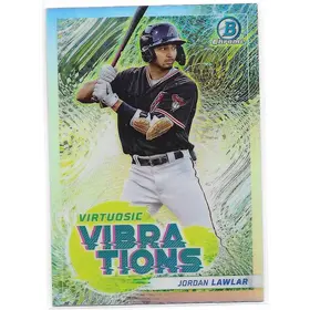 2022 Bowman Chrome Virtuosic Vibrations #VV-16 Jordan Lawlar