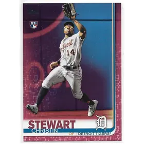 2019 Topps Mother's Day Pink #672 Christin Stewart (17/50)