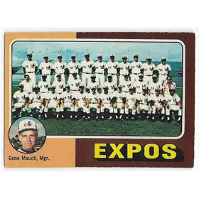 1975 O-Pee-Chee #101 Montreal Expos (Gene Mauch, Mgr.) *