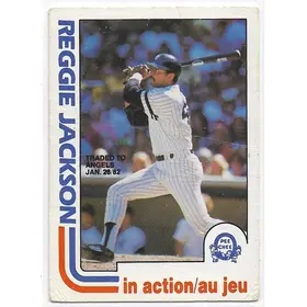 1982 O-Pee-Chee #301 Reggie Jackson *