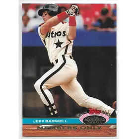 1991 Stadium Club Members Only #11 Jeff Bagwell