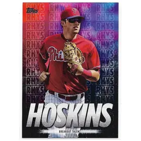 2020 Topps Hoskins Highlights Black #RH-1 Rhys Hoskins (255/299)