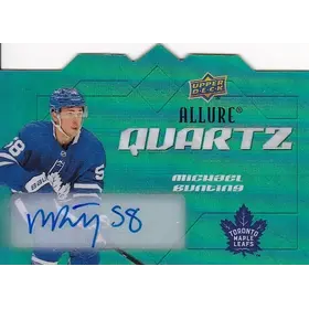 2022-23 Upper Deck Allure Quartz Auto AQ-MB Michael Bunting