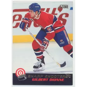 1992-93 SCORE (USA) - GILBERT DIONNE #7 SHARP SHOOTERS