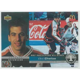 1993-94 UPPER DECK McDONALD'S - CHRIS CHELIOS #McH-05 POSTSEASON ALL-STARS HOLOGRAMS