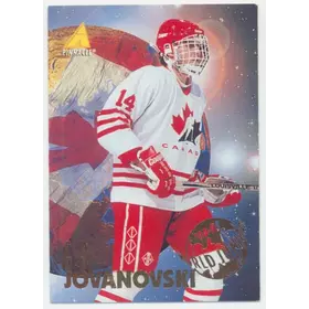 1994-95 PINNACLE - ED JOVANOVSKYI #524 WORLD JUNIORS RC⚠️