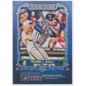 2012 Topps Gypsy Queen - Freddie Freeman #FS-FF Future Stars