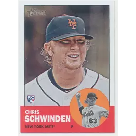 2012 Topps Heritage - Chris Schwinden #204 RC