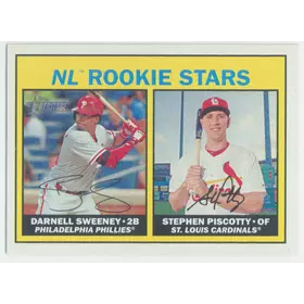 2016 Topps Heritage - Darnell Sweeney/Stephen Piscotty #183 Rookie Stars RC