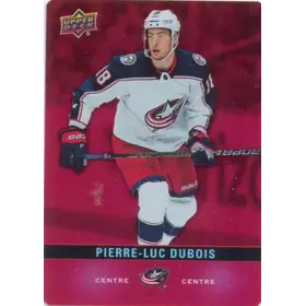 2019-20 TIM HORTONS - PIERRE-LUC DUBOIS #DC-8 RED DIE CUTS