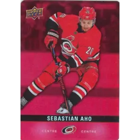 2019-20 TIM HORTONS - SEBASTIAN AHO #DC-10 RED DIE CUTS