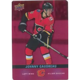 2019-20 TIM HORTONS - JOHNNY GAUDREAU #DC-5 RED DIE CUTS
