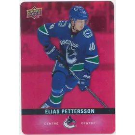 2019-20 TIM HORTONS - ELIAS PETTERSSON #DC-25 RED DIE CUTS