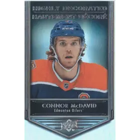 2019-20 TIM HORTONS - CONNOR McDAVID #HD-15 HIGHLY DECORATED