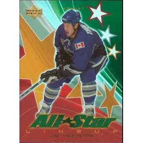 2003-04 UPPER DECK - JOE THORNTON #AS3 ALL STAR LINEUP