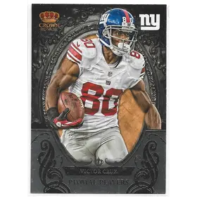 2012 Crown Royale Pivotal Players #23 Victor Cruz