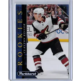 2017-18 UD Parkhurst Blue Rookie Clayton Keller