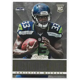 2013 Prestige Prestigious Picks Gold #20 Christine Michael