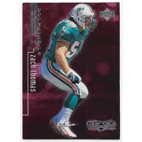 1998 Black Diamond Rookie Edition Double Diamond #45 Zach Thomas (0522/3000)