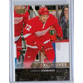 2015-16 UD Young Guns Exclusive Andreas Athanasiou 091/100