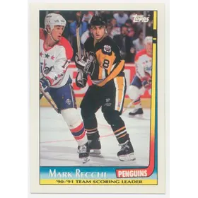 1991-92 TOPPS - MARK RECCHI #5 TEAM SCORING LEADERS