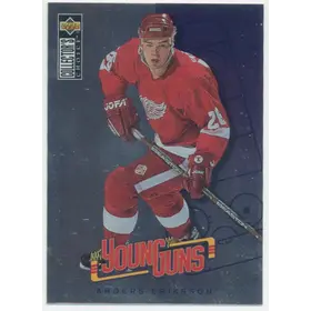 1996-97 COLLECTOR'S CHOICE - ANDERS ERIKSSON #356 YOUNG GUNS