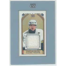2003-04 TOPPS C55 - ALEXEI YASHIN #TR-AY FRAMED MINI RELICS