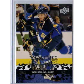 2008-09 UD Young Guns Patrik Berglund