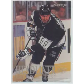 1994-95 FLEER - WAYNE GRETZKY #4 HEADLINER⚠️