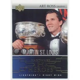 2004-05 UPPER DECK - MARTIN ST. LOUIS #AW2 HARDWARE HEROES