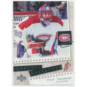 2005-06 UPPER DECK - JOSE THEODORE #HS7 HOCKEY SCRAPBOOK