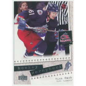 2005-06 UPPER DECK - RICK NASH #HS10 HOCKEY SCRAPBOOK