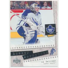 2005-06 UPPER DECK - ED BELFOUR #HS25 HOCKEY SCRAPBOOK