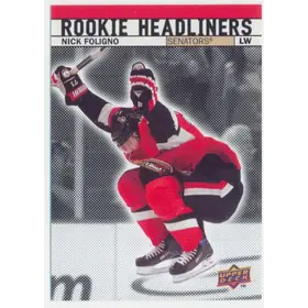 2007-08 UPPER DECK - NICK FOLIGNO #RH19 ROOKIE HEADLINERS