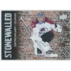 2018-19 UPPER DECK - SEMYON VARLAMOV #SW-10 STONEWALLED