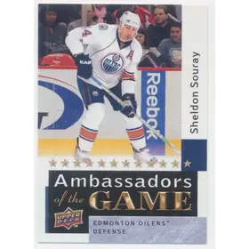 2009-10 UPPER DECK - SHELDON SOURAY #AG39 AMBASSADORS OF THE GAME