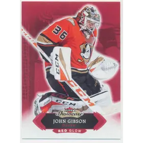 2016-17 FLEER SHOWCASE - JOHN GIBSON #45 RED GLOW