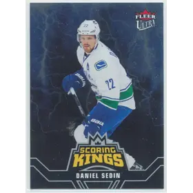 2016-17 FLEER SHOWCASE - DANIEL SEDIN #SK23 SCORING KINGS