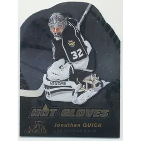 2016-17 FLEER SHOWCASE - JONATHAN QUICK #HG3 HOT GLOVES